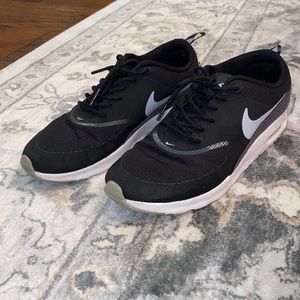 Nike Black and White Athletic Shoes